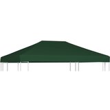 vidaXL Pokrov za sjenicu 310 g/m² 4 x 3 m zeleni Cijene