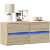  Zidni TV ormarić LED boja hrasta sonome 100x31x45 cm | shoptok.hr