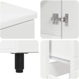  Toaletna jedinica Bijela visokog sjaja 60 x 35 x 80 cm | shoptok.hr