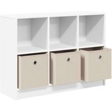  Strani šal s predalom Bela 88,5 x 27,5 x 63,5 cm, (5000233722) | Shoptok.si