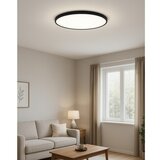  LED plafonsko svetlo LED/40W/230V 3000/4000/6500K, prečnik 50 cm, crno | Eponuda.com