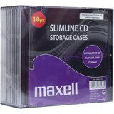 Maxell CD KUTIJA 5MM SLIM CASE Crna 10PAK | ePonuda.com