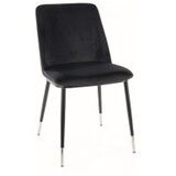  Stolica JILL - Baršun - crna | shoptok.hr