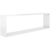  Kockaste zidne police 4 kom sjajne bijele 100x15x30 cm iverica | shoptok.hr