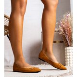 Gemre Camel pointed-toe ballet flats Latour | Shoptok.si