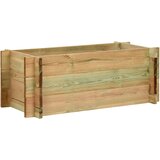 vidaXL Dvignjeno vrtno cvetlično korito impregnirana borovina 80 cm, (20618750) Cene
