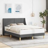  Okvir za krevet Tamnosiva 153 x 203 cm Tkanina - 152 x 203 cm Cijene