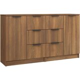  Komode 2kom boja smeđeg hrasta 60x30x70cm od konstruiranog drva | shoptok.hr