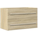 Ormarić za umivaonik boja drva 80x38,5x48 cm konstruirano drvo | shoptok.hr