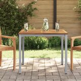 vidaXL Vrtni Stol 90x90x75 cm od čvrstog akacijevog drva i metala Cijene