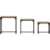  Gnezdeći Kafić 3 pcs hrast artisan Konstruirano drvo | Eponuda.com