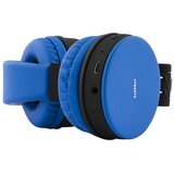 Streetz BT200 Sklopive Bluetooth Slušalice, 3.5 mm Utor, Plave | shoptok.hr