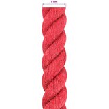  Uže od jute 50 mm Crvena 100% Juta Tossa Slike