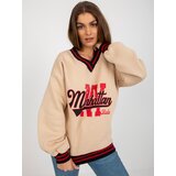 ex moda Sweatshirt-EM-BL-754.37-beige Cene
