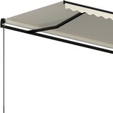 Tenda na ručno uvlačenje 500 x 350 cm krem | shoptok.hr