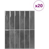  Pravougaona keramika 20 pcs Siva 29 x 23 x 0,08 cm | shoptok.hr