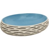  The Living Store Nadpultni umivalnik večbarven ovalni 59x40x15 cm keramika - Nadpultni Umivalnik, (21444042) | Shoptok.si