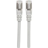 Intellinet 317191 RJ45 omrežni kabel\, Patch kabel CAT 6a S/FTP 3.00 m siva zaščita iz folije\, pletena zaščita\, brez halogena 1 kos, (20417875) | Shoptok.si