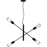  Stropna svjetiljka sa žaruljama sa žarnom niti 2 W crna E27