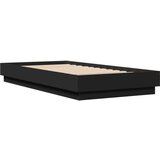 vidaXL Okvir za krevet crni 90 x 190 cm od konstruiranog drva | shoptok.hr