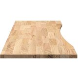 vidaXL Ploča za radni stol 140x50x2,5cm netretirane masivne hrastovine | shoptok.hr