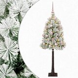  Umjetno božićno drvce s pomičnim granama i kuglicama 120 cm | shoptok.hr