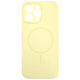 Silikonska futrola Magsafe LUX Iphone16 PRO MAX ŽUTA  Silikonska futrola Magsafe LUX Iphone16 PRO MAX ŽUTA Slike