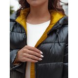 DStreet Płaszcz/kurtka damska pikowana BETHANNY czarna | shoptok.hr