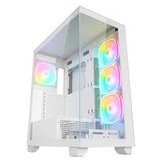  Kucište gaming RAMPAGE HYDRA V1 WHITE Type-C+USB3.0+USB2.0 4*ARGB Fan+Hub E-ATX Exclusive Gaming | Eponuda.ba