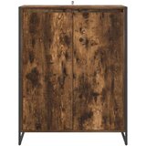  Omara za čevlje Dimni hrast 79 x 36 x 100 cm Konstruiran les, (5000113265) | Shoptok.si