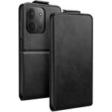 AVIZAR Navpični preklopni etui za Xiaomi Redmi 15C, magnetna denarnica s stojalom, Črna, (5000190290) | Shoptok.si