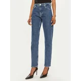 Calvin Klein Jeans hlače K20K207268 Modra Slim Fit