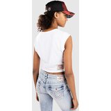 True Religion Anniversary Tr Ribbed V Notch T-shirt white | Shoptok.si