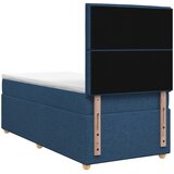  Boxspring krevet s madracem Plava 100 x 200 cm Tkanina | shoptok.hr
