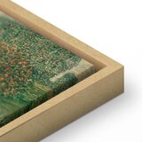  Slika - Gustav Klimt – The Garden 60x60 U prirodnom drvenom okviru | shoptok.hr