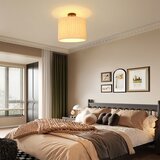 Brilagi plafonska lampa nordic wave 1xE27/15W/230V ø 32 cm lan/crna | Eponuda.com