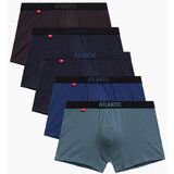 Atlantic Men's Boxer Shorts 5Pack - Multicolored | shoptok.hr
