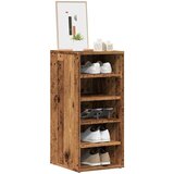 vidaXL Ormarić za cipele staro drvo 32x35x70 cm konstruirano drvo Cijene