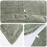  Presvlaka za jastuk 2 kom. HOUTEN Zelena 40 x 80 cm | shoptok.hr