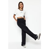 Trendyol Pants - Black - Wide leg Cijene