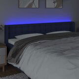  Uzglavlje plavo 183x16x78/88 cm od tkanine | shoptok.hr