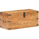  Škrinja od masivnog bagremovog drva 90 x 40 x 40 cm | shoptok.hr