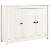 Maison Chic Komoda - Predalnik bela 100x35x74 cm trdna borovina, (21716033) Cene