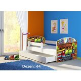 ACMA dečiji krevet ii 140x70 f + dušek 6 cm WHITE44 | ePonuda.com