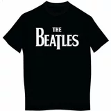 The Beatles majica Drop T Logo L Črna