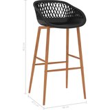  Barske stolice 4 kom crne | shoptok.hr
