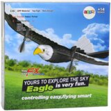 Lean Toys Bird Remote Controlled RC Plane 2.4G 41cm x 28cm x 5cm | shoptok.hr