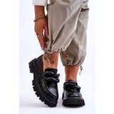 Big Star Leather Moccasin Shoes Big Star LL274580 Black Cijene