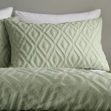 Catherine Lansfield Zelena posteljnina za zakonsko posteljo 200x200 cm Jacob Geo – | Shoptok.si