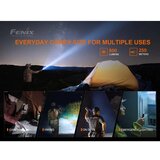 Fenix PD25R - punjiva led baterijska lampa LED/USB/1xCR123A IP68 800 lm 70 h 700 mah | Eponuda.com